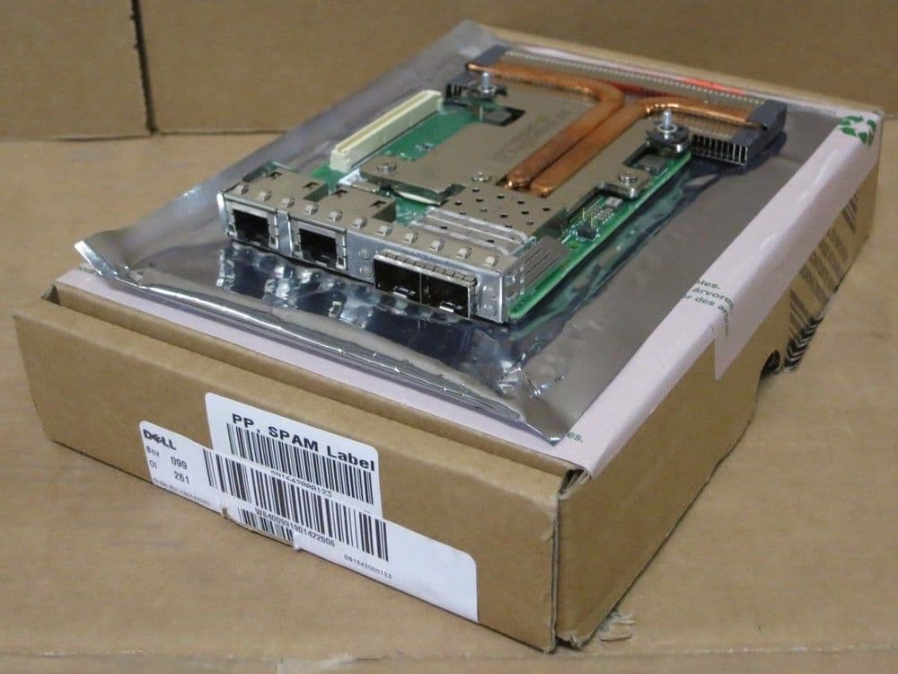 New Dell Intel X520/I350 Network Daughter Card fr PowerEdge R620 R720 ...
