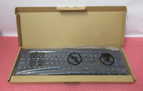 New Dell KB216D1 8VXM3 08VXM3 Black UK QWERTY Multimedia Slim USB Wired Keyboard