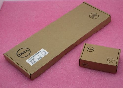 New Dell Keyboard + Mouse KB216 UK QWERTY MS116-BK Wired Black RX6RM JD7XG