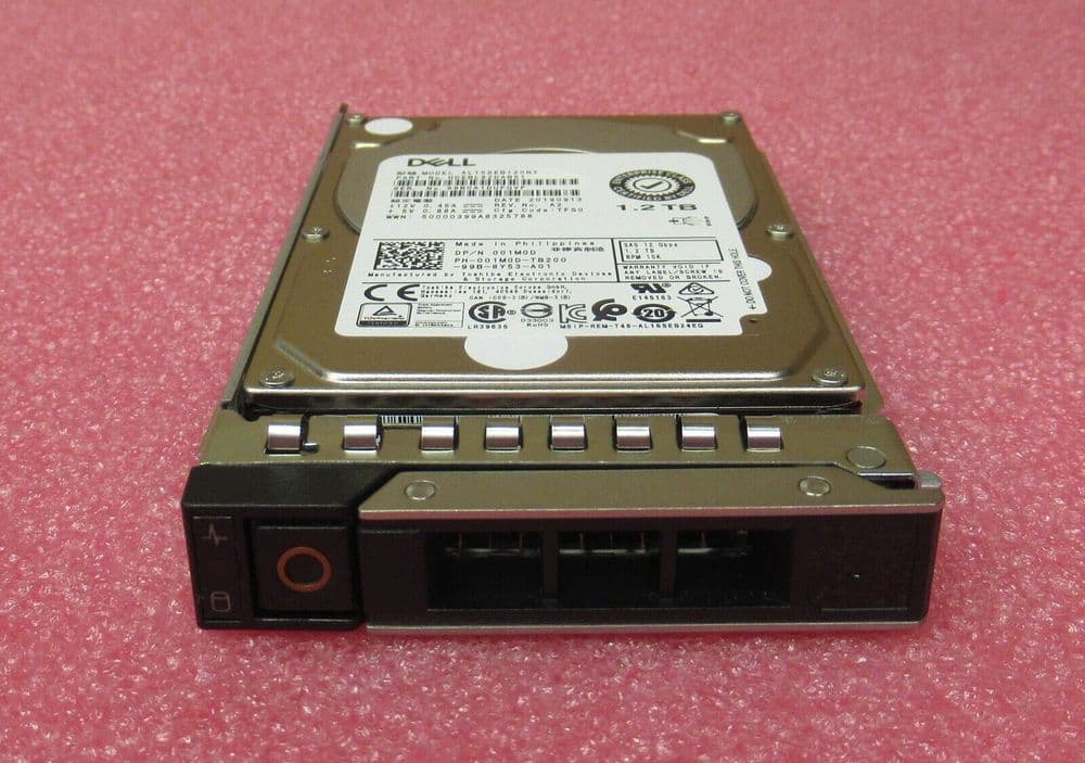 NEW Dell Poweredge 1 2TB 10K SAS 12G 2 5" 12Gb/s HDD 01M0D 4th/15th Gen ...