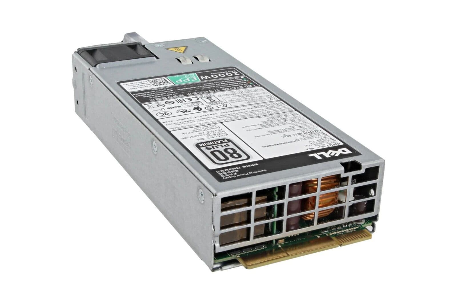 NEW Dell PowerEdge 2000W 1U Redundant Power Supply PSU 80 Platinum ...