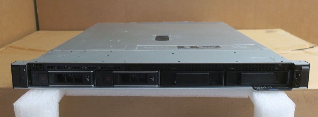 NEW Dell PowerEdge R340 Quad-Core E-2124 8GB Ram 2x 1TB HDD 4x3 5