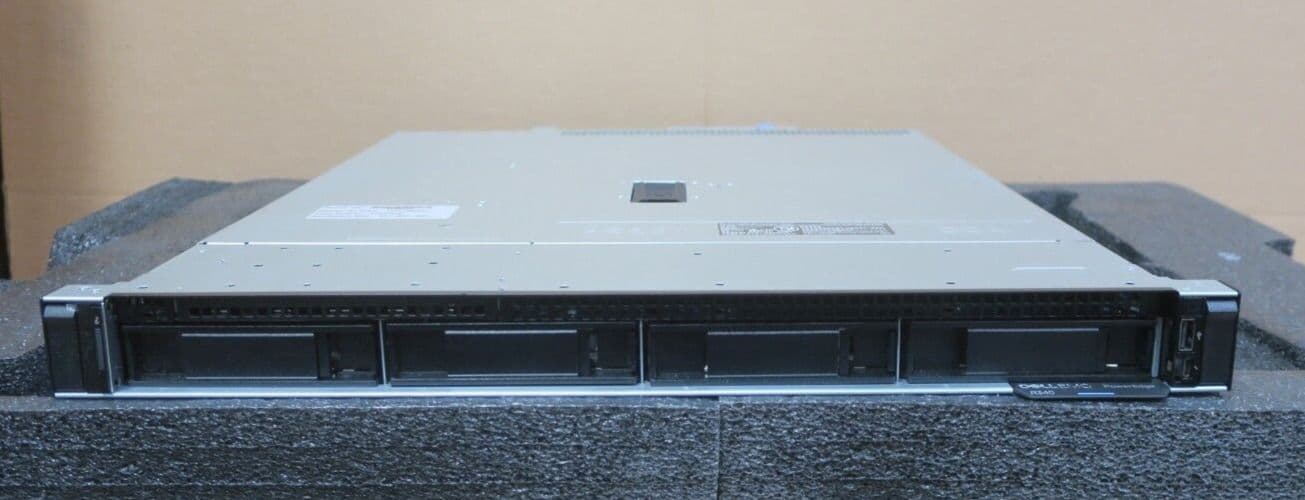 NEW Dell PowerEdge R340 Six-Core E-2286G 32GB Ram 4x 3 5