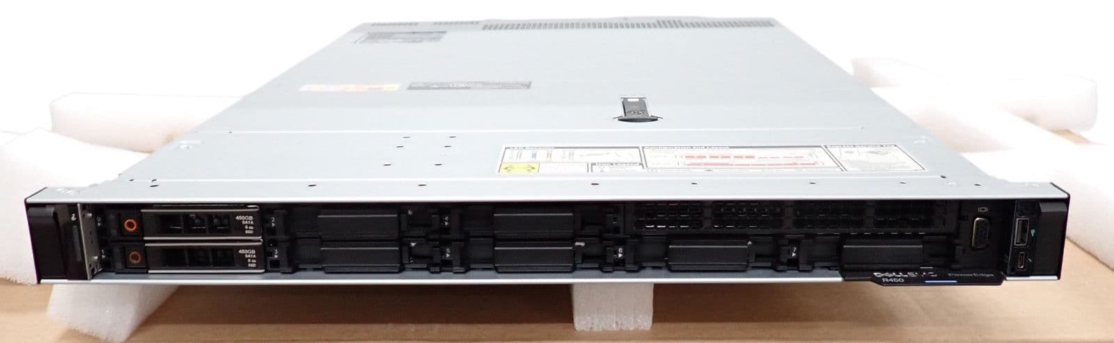 NEW Dell PowerEdge R450 2x 8C Silver 4309Y 64GB RAM 2x 480GB SSD 8-Bay ...
