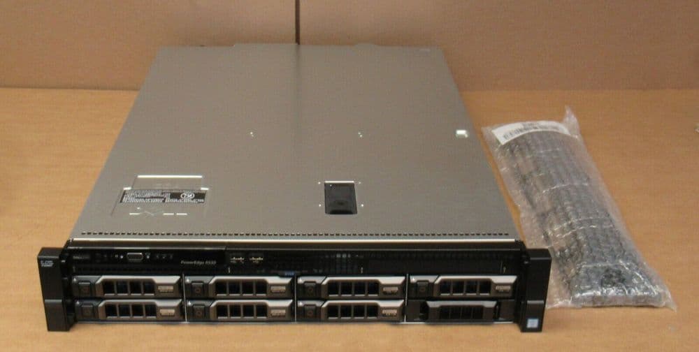 New Dell PowerEdge R530 2x 10C E5-2630v4 2 2GHz 128GB Ram 8 x 3 5