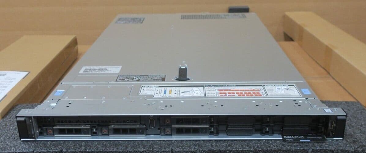 New Dell PowerEdge R640 2x 2nd Gen Scalable CPU 24DIMM 8x 2 5