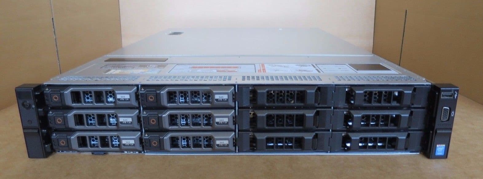 DELL PowerEdge R730xd Xeon E5-2620V3 2個 Dell PowerEdge R730 - Xeon E5-2680 v3 32GB DDR4 PERC H730P
