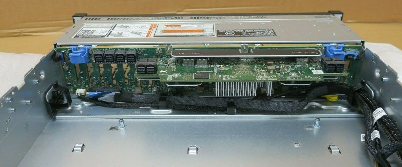 New Dell PowerEdge R730xd 24x 2 5" Bay Server Chassis Backplane & Fans