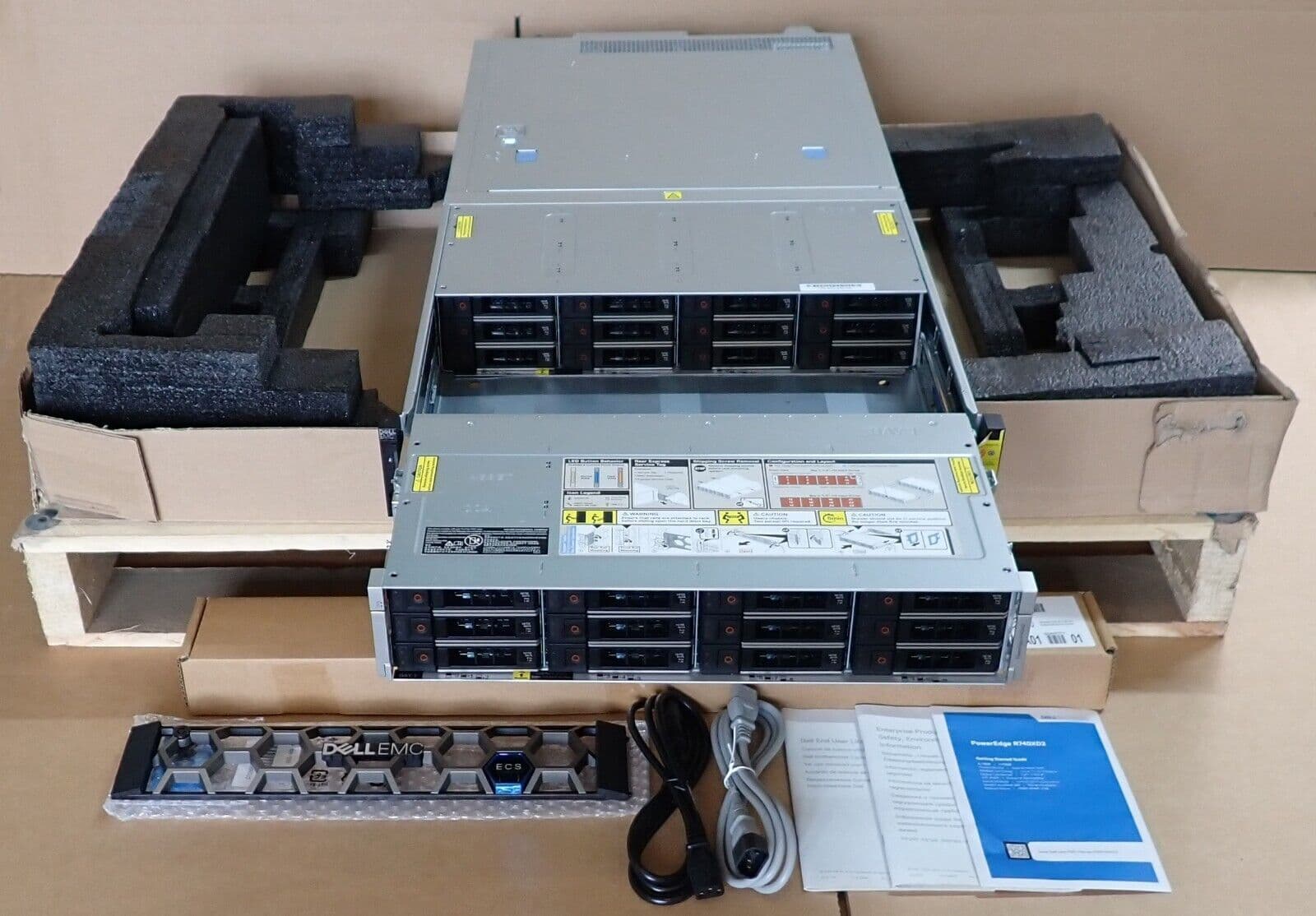 New Dell PowerEdge R740xd2 2x 10C Silver 4210 192GB 26-Bay 384 96TB 2U ...