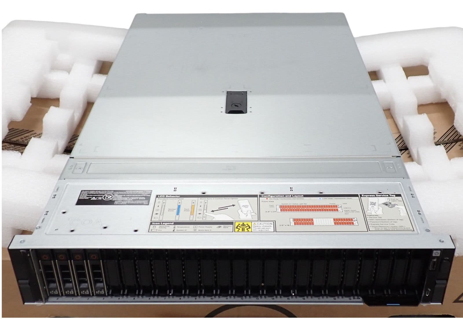 NEW Dell PowerEdge R760 2x 16-Core Gold 5416S 768GB RAM 4x 1 92TB SSD ...