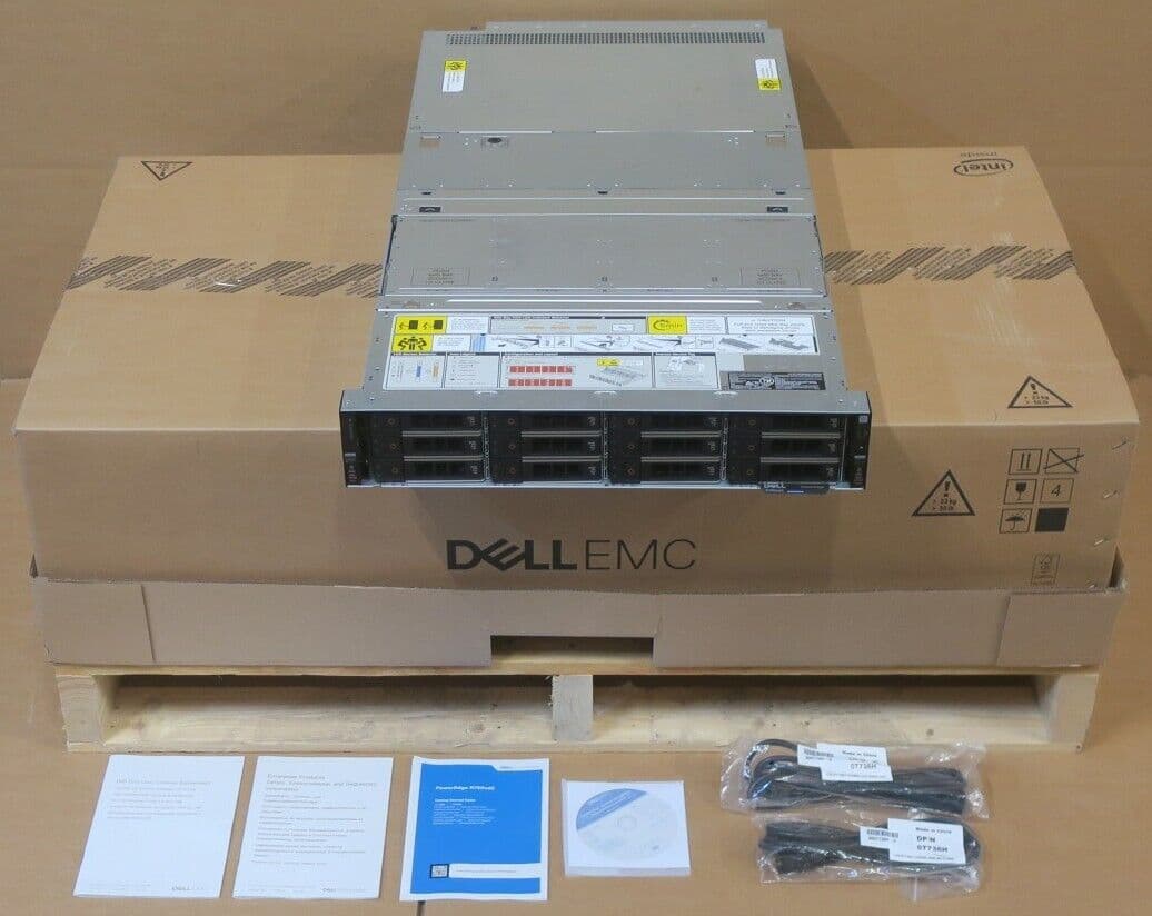 NEW Dell PowerEdge R760XD2 2x 12C Silver 4410Y 512GB RAM 24x 22TB HDD ...