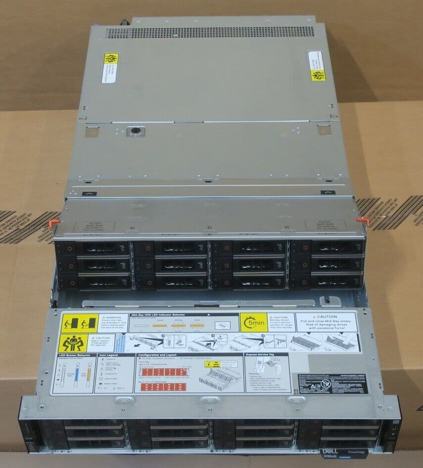 NEW Dell PowerEdge R760XD2 2x 12C Silver 4410Y 512GB RAM 24x 22TB HDD ...