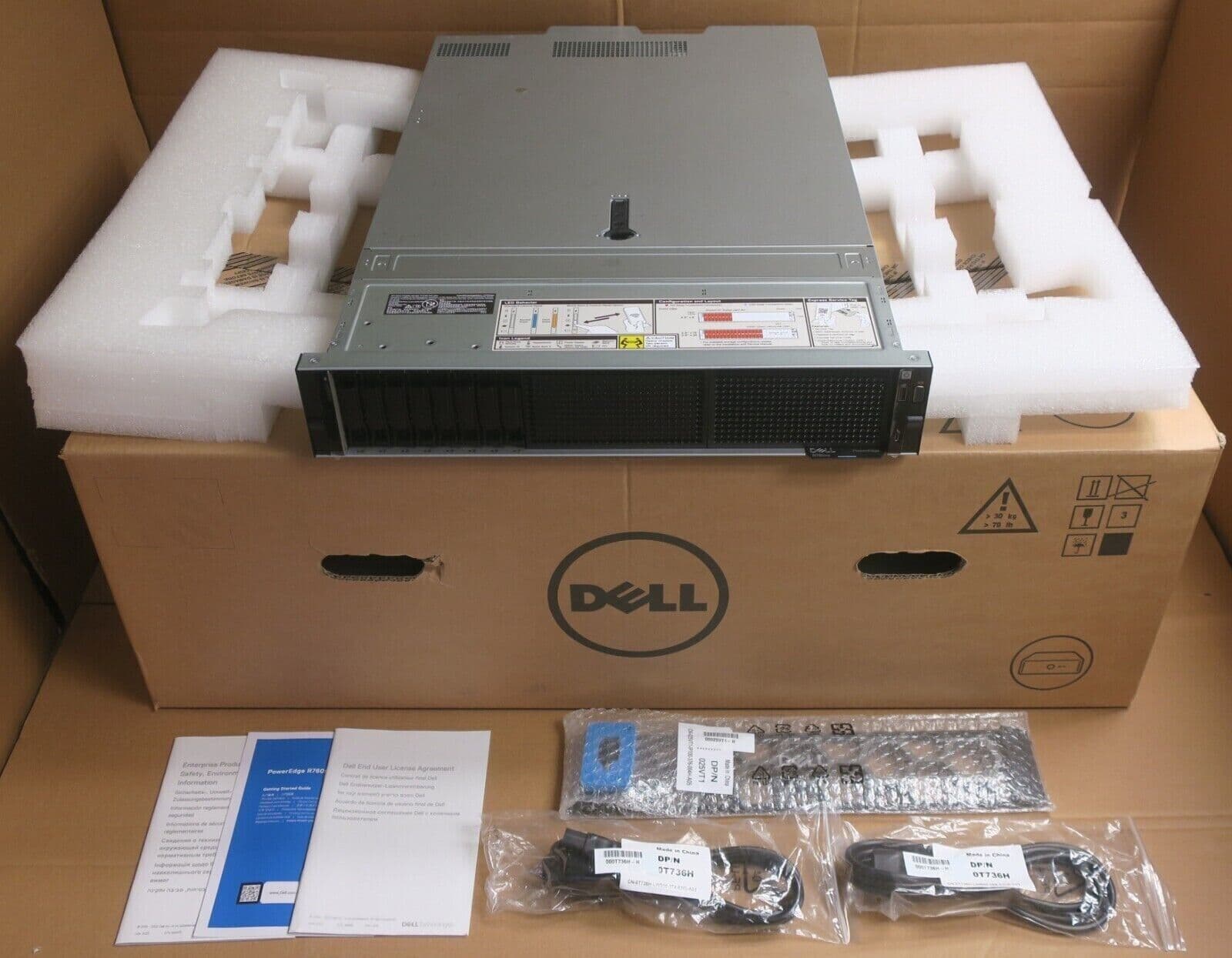 NEW Dell PowerEdge R760xs 2x 4th/5th Gen Scalable CPU 16-DIMM 8Bay CTO ...