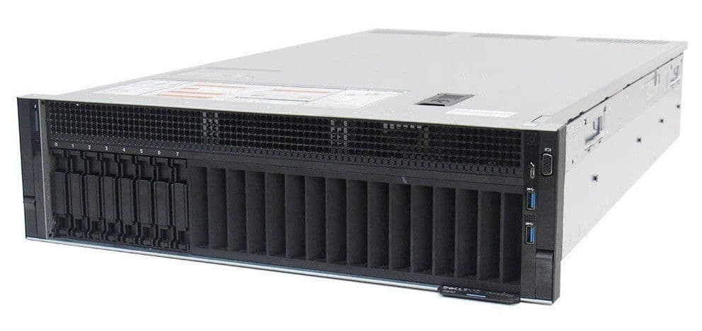 New Dell PowerEdge R940 CTO Rack Server RAID 8 x 2 5