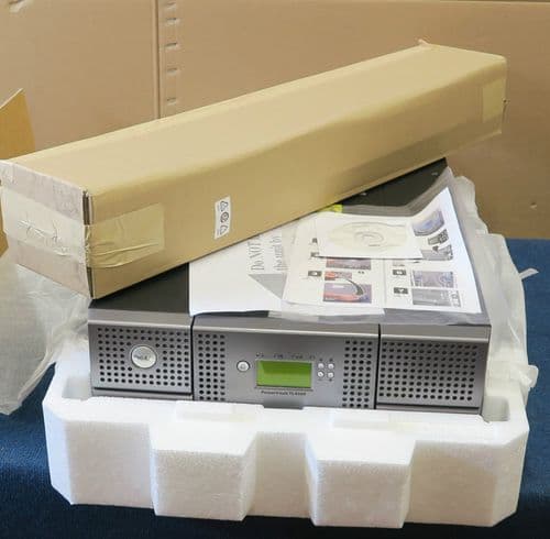 NEW Dell Powervault TL4000 Tape Autloader Library Back Up  4x LTO-4 ULTRIUM SAS