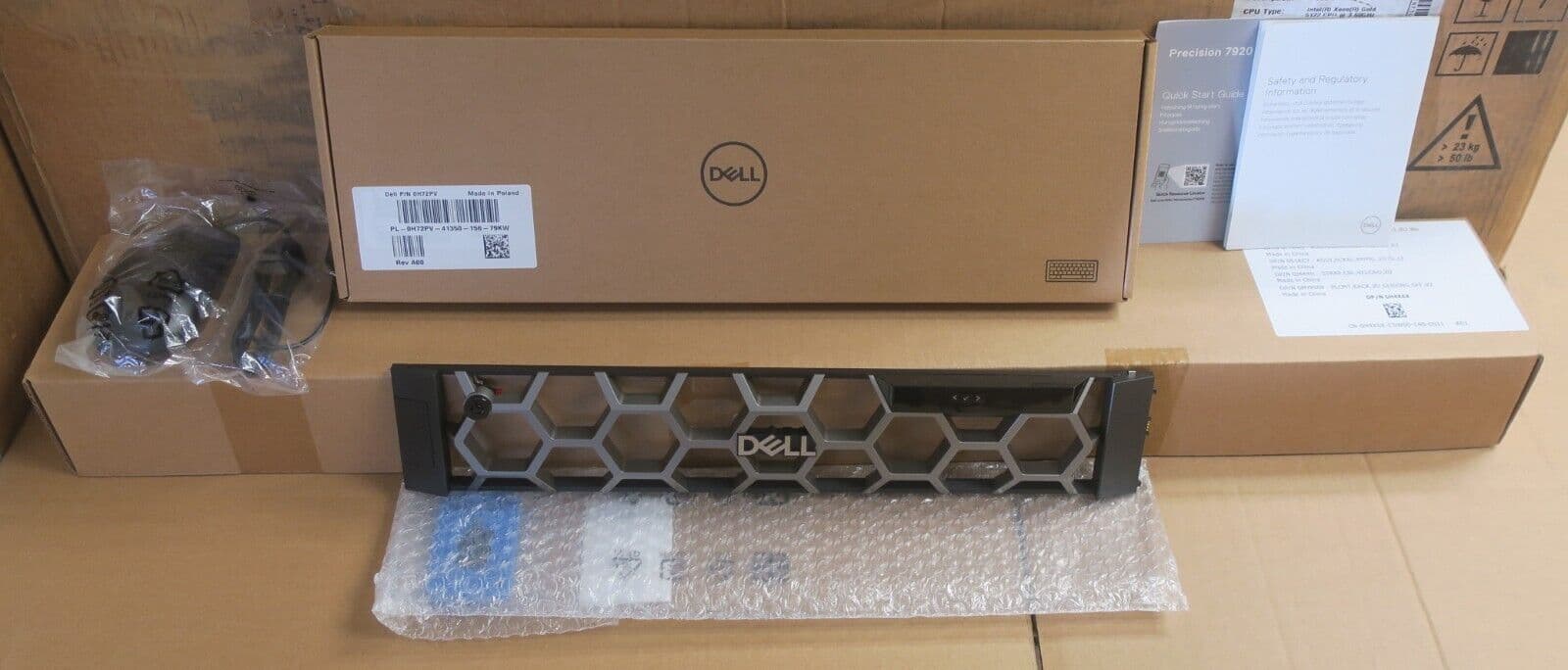 NEW Dell Precision 7920 XL 4C Gold 5122 16GB Ram 2x 1TB HDD 8-Bay 2U ...