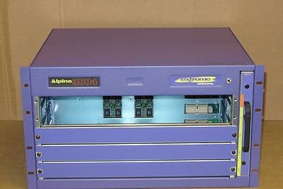 NEW Extreme Networks Alpine 3804 5 Slot Switch Chassis Only 45040 802049-00-04
