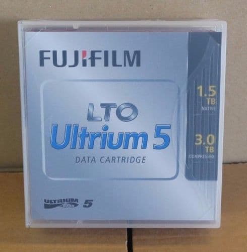 New Fujifilm LTO5 LTO Ultrium 5 Data Cartridge 1.5TB Native/3.0TB Compressed