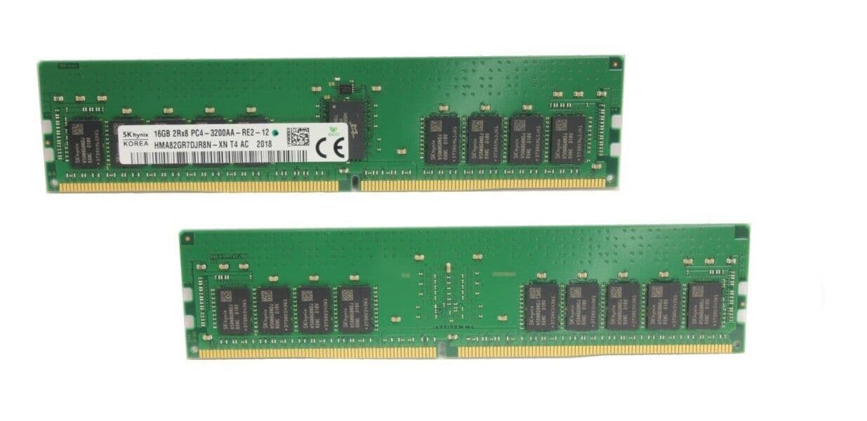 SK hynix 2Rx8 PC4-3200AA RE2-12 24枚 NEW Fujitsu 16GB 2Rx8 DDR4