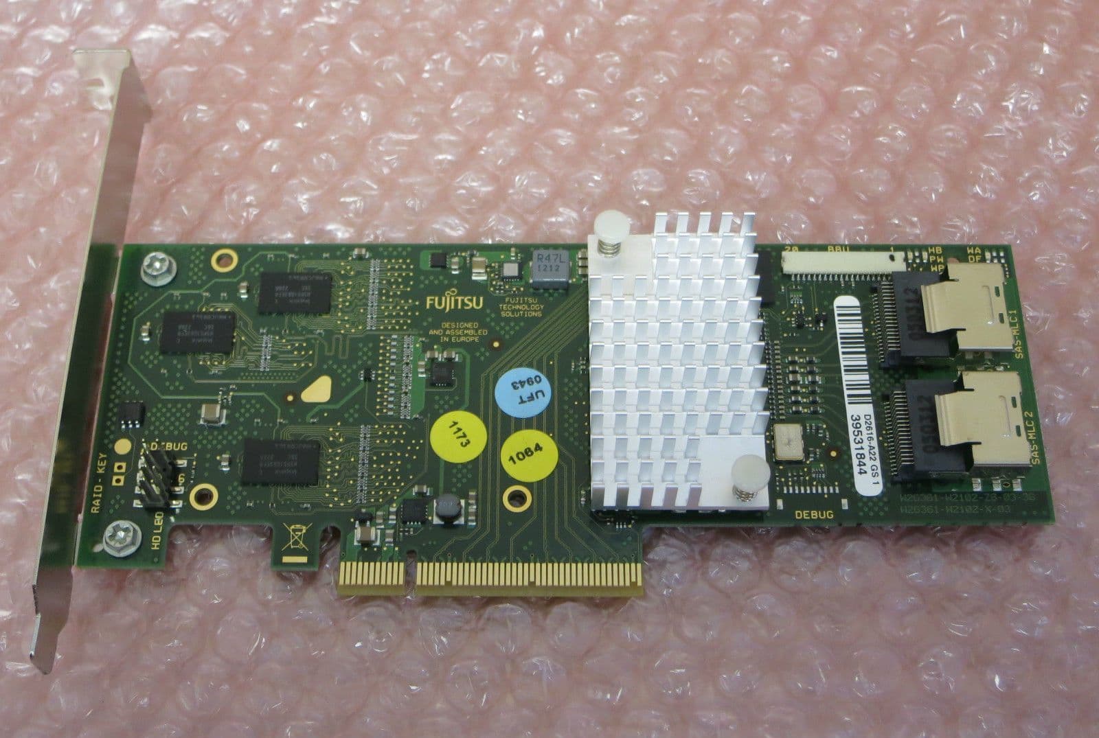 New Fujitsu 8Port Modular RAID Controller D2616 512MB S26361D2616A221R791