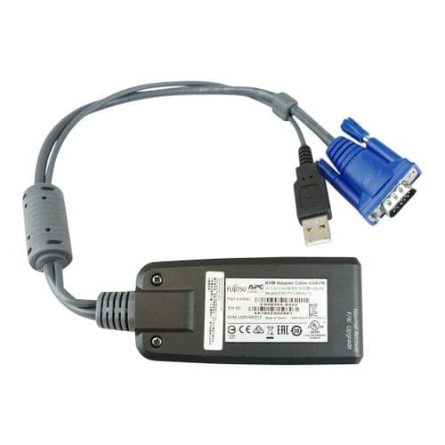 NEW Fujitsu Console Switch KVM Adapter Cable KVM-USBVM USB-VGA S26361-F5644-L502