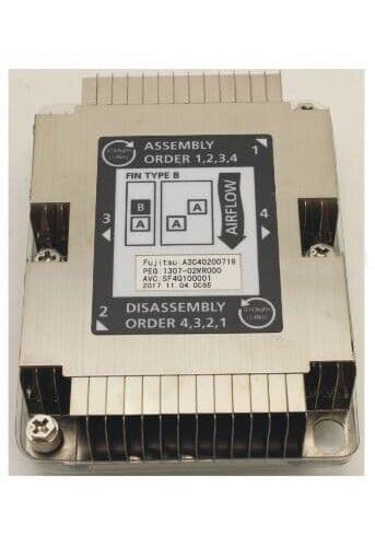 NEW Fujitsu CX2550 CX2560 M4/M5 Server Front Heatsink A3C40200719