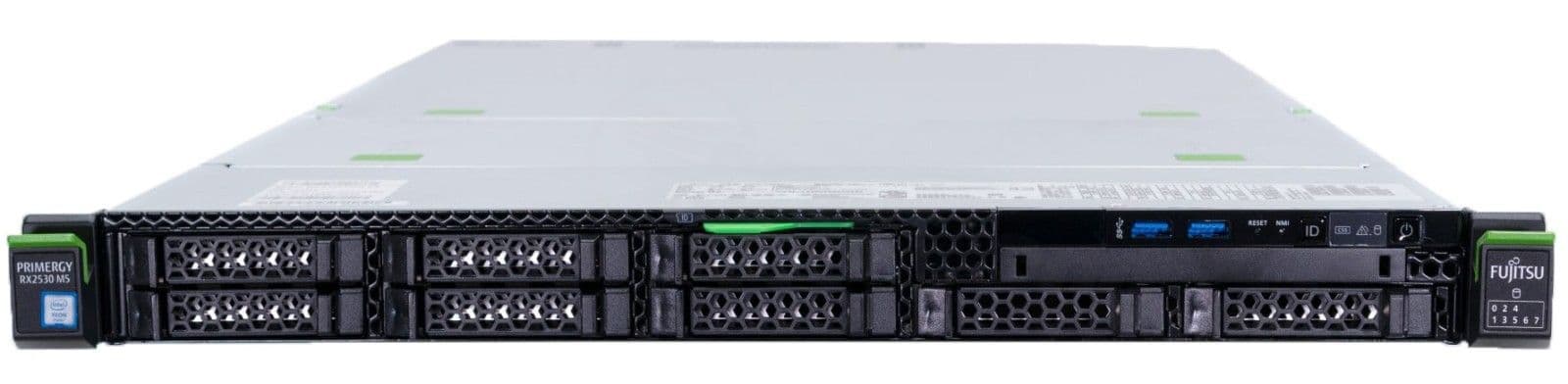 Primergy Rx NEW Fujitsu Primergy RX2530 M5 Eight-Core Silver 4208 16GB RAM 8-Bay 1U ...