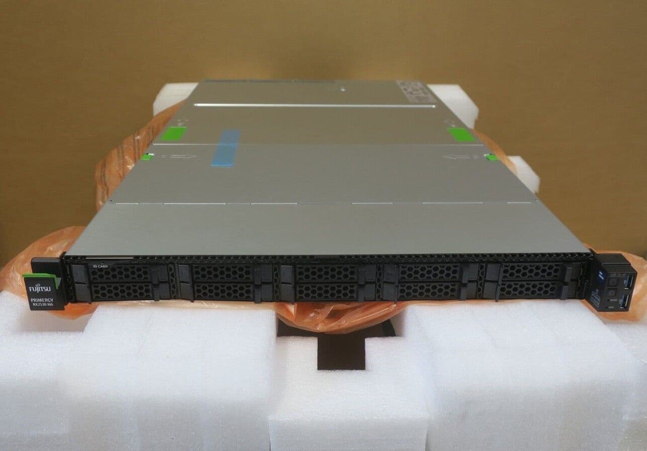 NEW Fujitsu Primergy RX2530 M6 2x Scalable CPU 32-DIMM 10x2 5