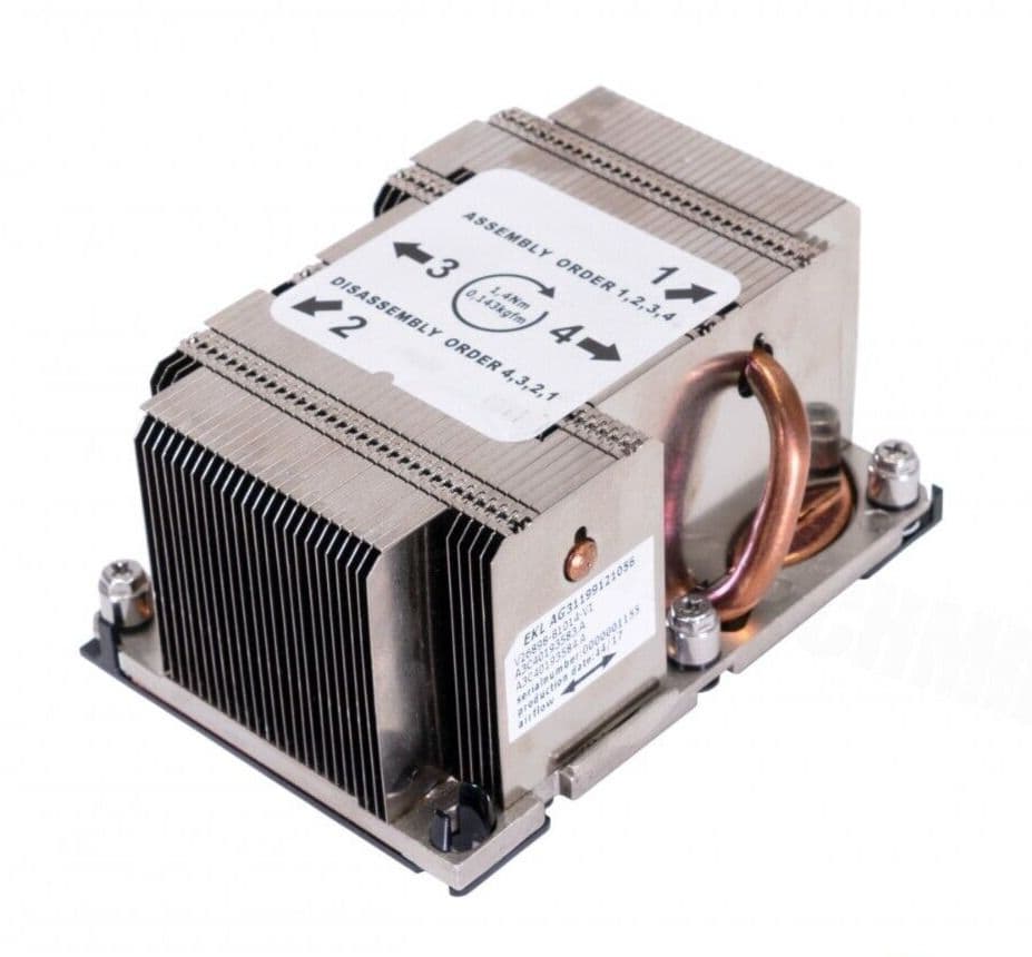 NEW Fujitsu Primergy RX2540 M4 M5 Server CPU Heatsink V26898-B1014