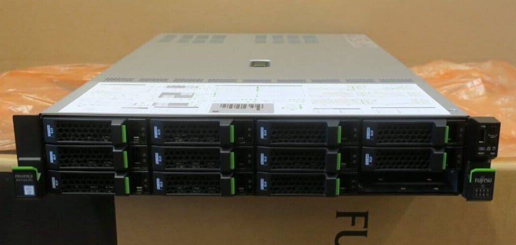 NEW Fujitsu Primergy RX2540 M5 2x 8C Silver 4215 64GB RAM 11x 6TB HDD ...