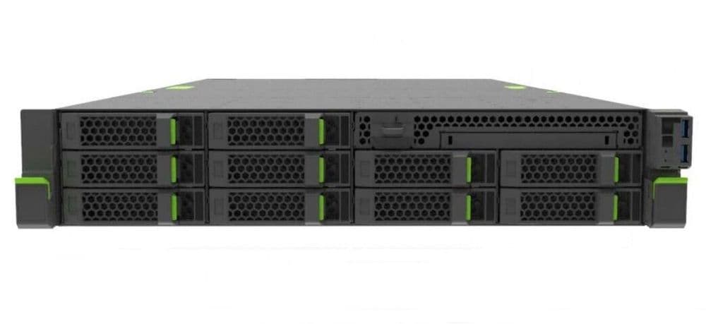 NEW Fujitsu Primergy RX2540 M6 2x 8C Gold 6334 512GB RAM 10x 3 5