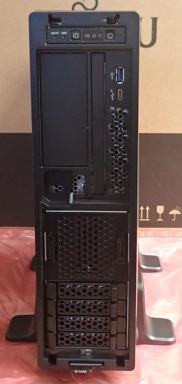 NEW Fujitsu Primergy TX1320 M5 Six-Core E-2356G 32GB RAM 4x SFF