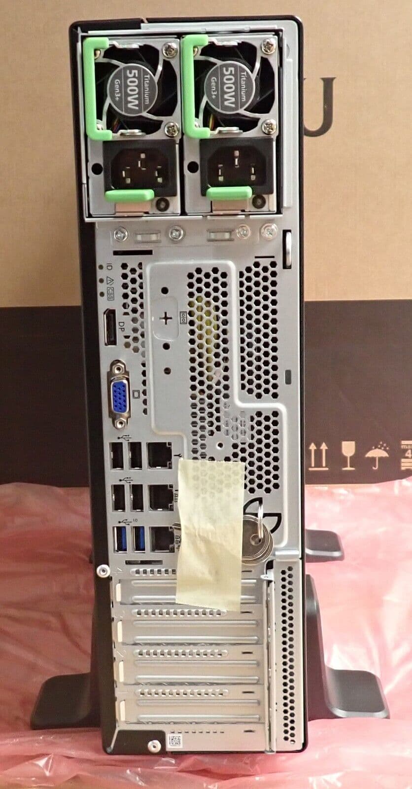 NEW Fujitsu Primergy TX1320 M5 Six-Core E-2356G 32GB RAM 4x SFF