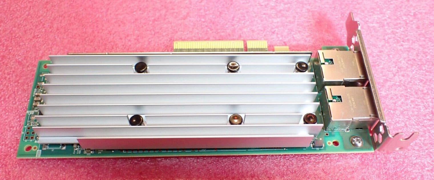 QLogic QL41112HLRJ Dual Port 10GBE RJ-45 PCIe Adapter – Used, With Long Bracket