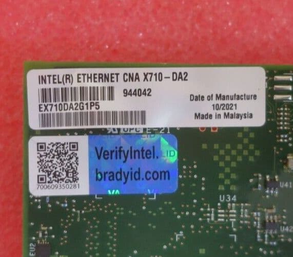 NEW Fujitsu X710DA2 2Port 10Gb SFP Converged Network Adapter S26461F3640L202