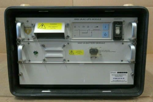 New General Dynamic 3000VA 3kVA AC MOD Army Marine Aviation UPS with Flight Case