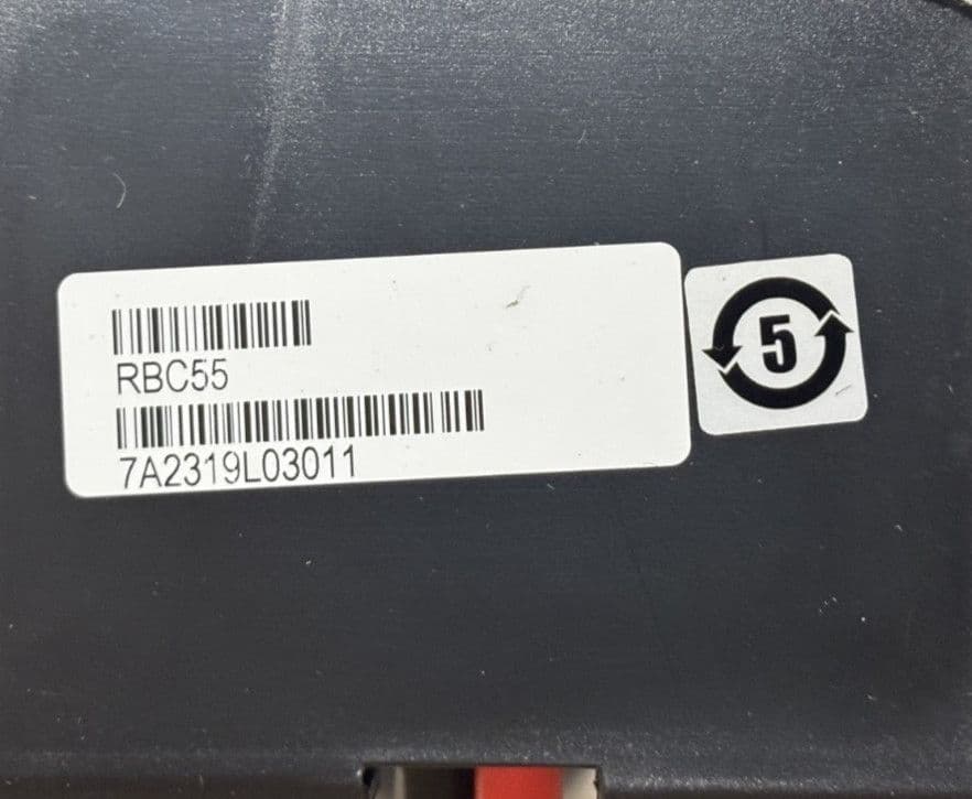 New Genuine APC RBC55 Replacement UPS 2-Cell Battery Cartridge