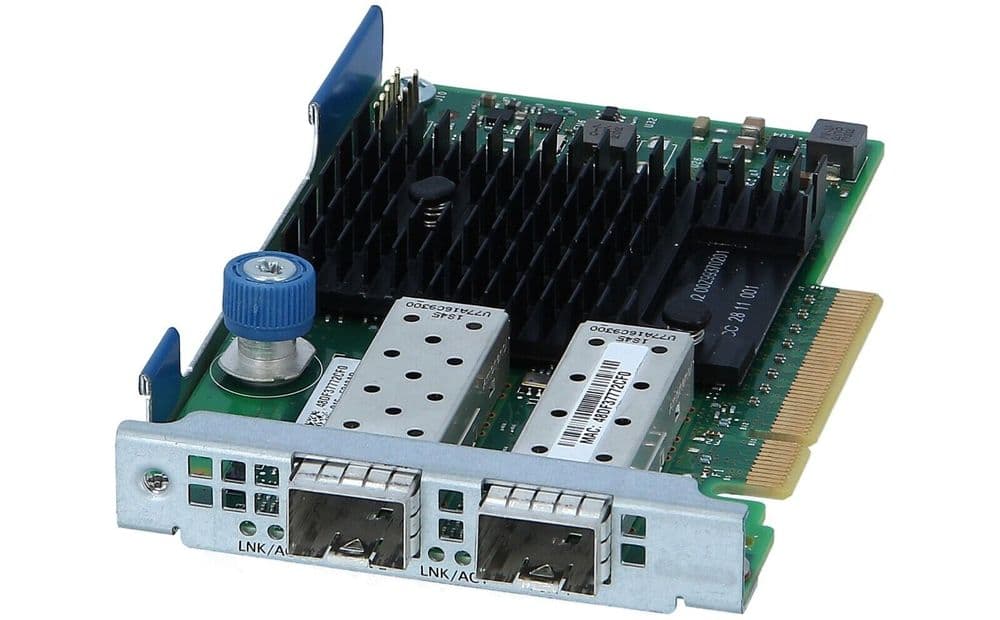 New HP 562FLR-SFP Dual Port 10GbE SFP FlexiLOM Adapter 790317-001 ...