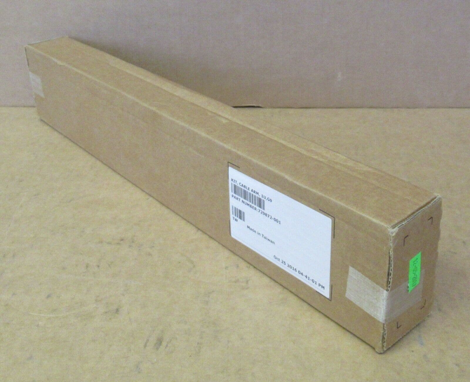 NEW HP 729872001 1U CABLE MANAGEMENT ARM FOR EASY INSTALL RAIL KIT