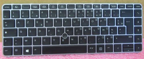 New HP Backlit Keyboard Assembly French Keyboard EliteBook 840 G3 836308-051