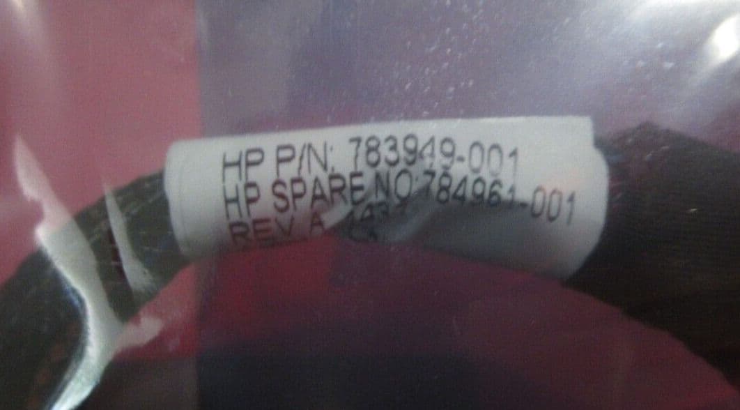 HP 483942-001 SATA To ESATA I/O Plate & Cable Standard / Low Profile 483944 001