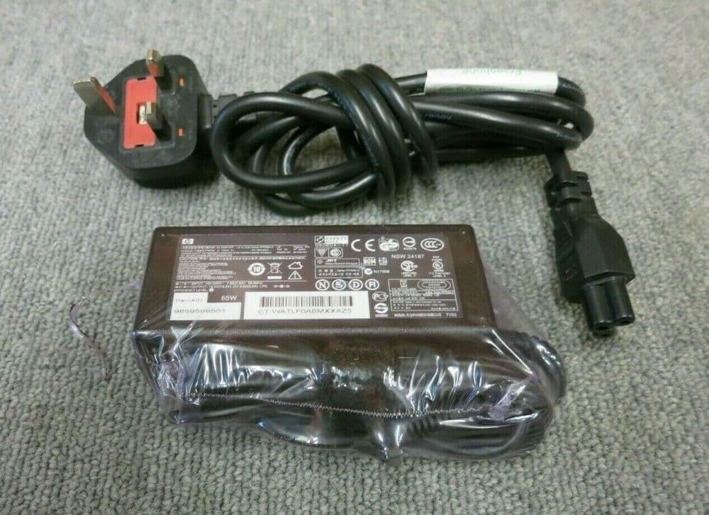 Chargeur/adaptateur Secteur HP 65W - Réf. PPP009L-E / PA-1650-32HL - 18.5V 3.5A - Occasion Fonctionnel