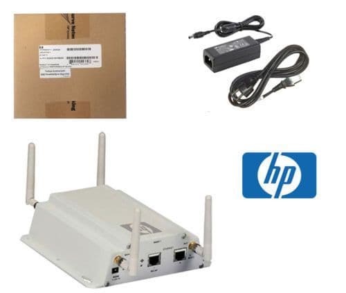 New HP ProCurve MSM325 Wireless Access Point PoE J9373B + Bracket & AC Adapter