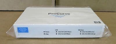 New HP ProCurve Wireless Access Point 10ag WW 10/100Mbps J9141A