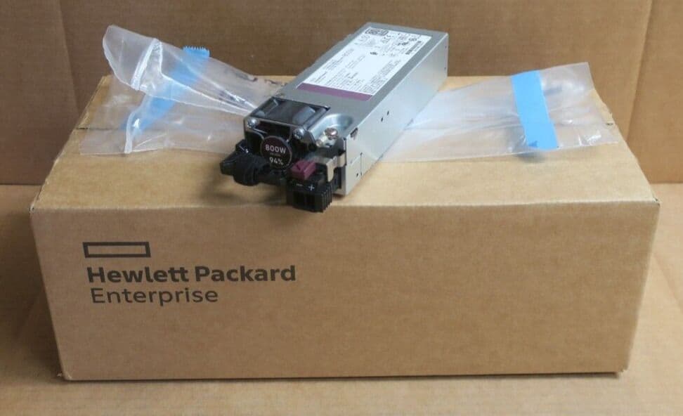 NEW HPE 800W 80Plus Platinum Hot-Plug -48VDC Power Supply 865434