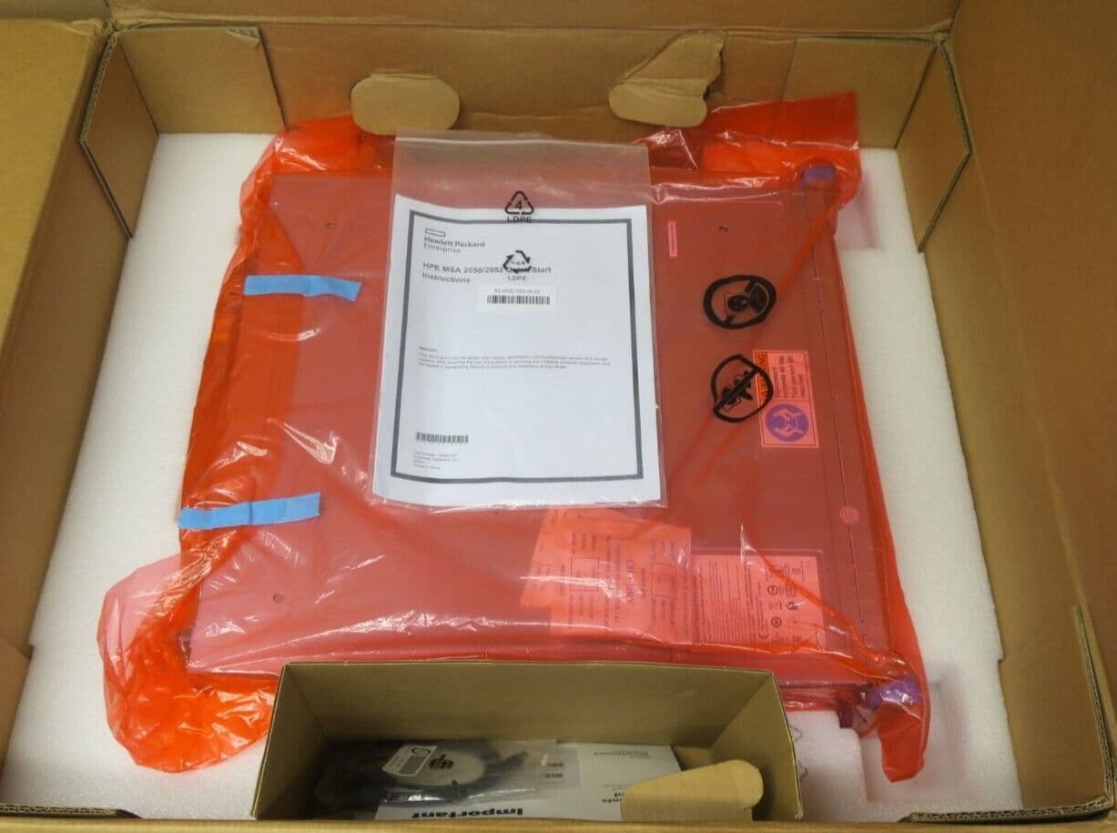 NEW HPE MSA 2052 SAN Dual Controller SFF 2U Storage Array HP Warranty