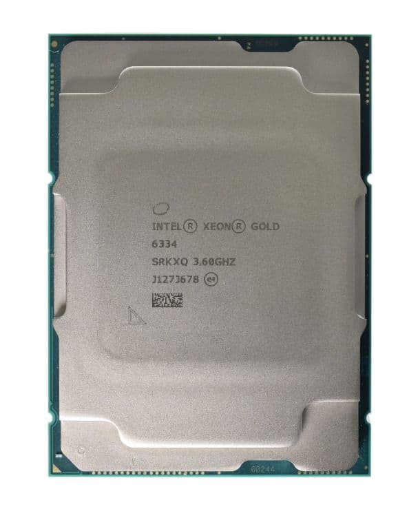 NEW Intel Xeon Eight-Core Gold 6334 3 60GHz 18MB LGA4189 CPU Processor ...