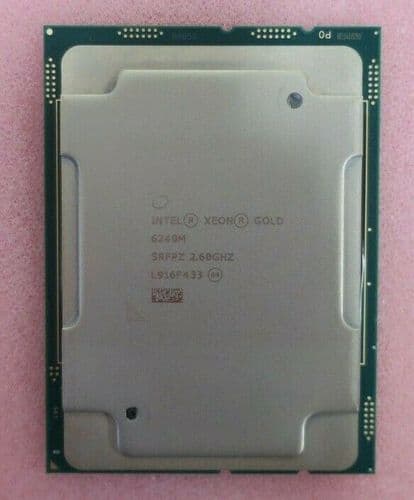 New Intel Xeon Eighteen-Core Gold 6240M 2.60GHz 24.75MB LGA3647 Processor SRFPZ