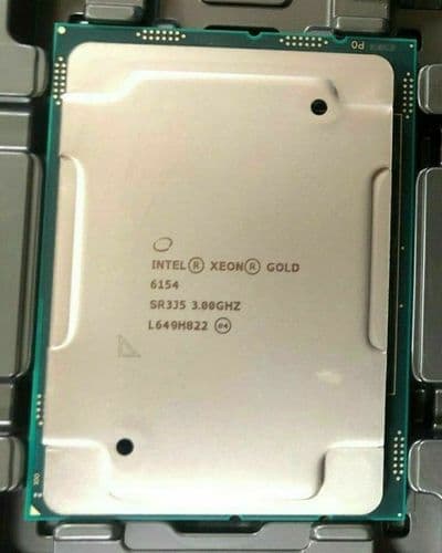 New Intel Xeon Gold 6154 Eighteen-Core 3GHz LGA3647 SR3J5 Server CPU Processor