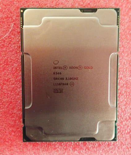 New Intel Xeon Gold 6346 16-Core 3.10GHz 36MB L3 cache 205WCPU Processor SRKHN - 204032655510